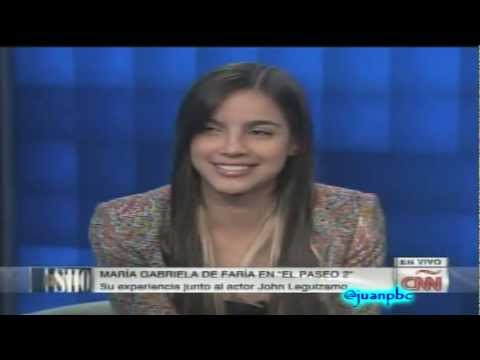 Entrevista Maria Gabriela de Faria en Showbizz