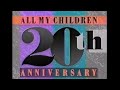 All My Children 20th Anniversary 1990 Promo