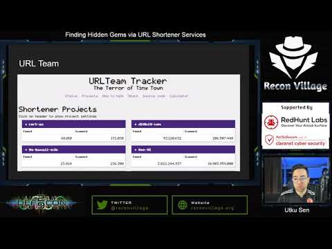 DEF CON 29 Recon Village - Utku Sen - Finding Hidden Gems via URL Shortener Services