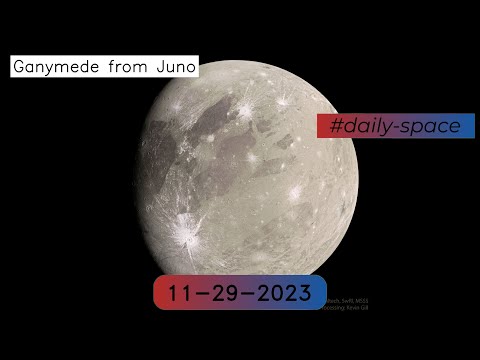 Ganymede from Juno - 11-29-2023