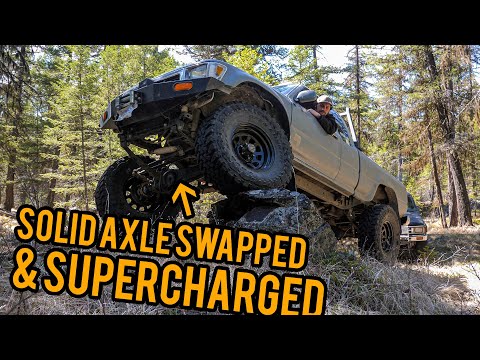 Five 4x4 Toyota Pickups Off-Road Adventure! SAS | Supercharged 89 | Diesel 94
