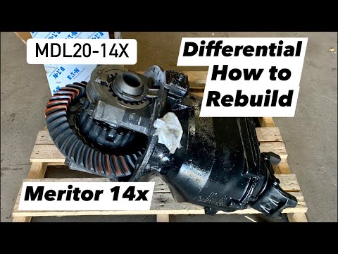 How to rebuild Meritor-14X meritor Differential MDL20-14X