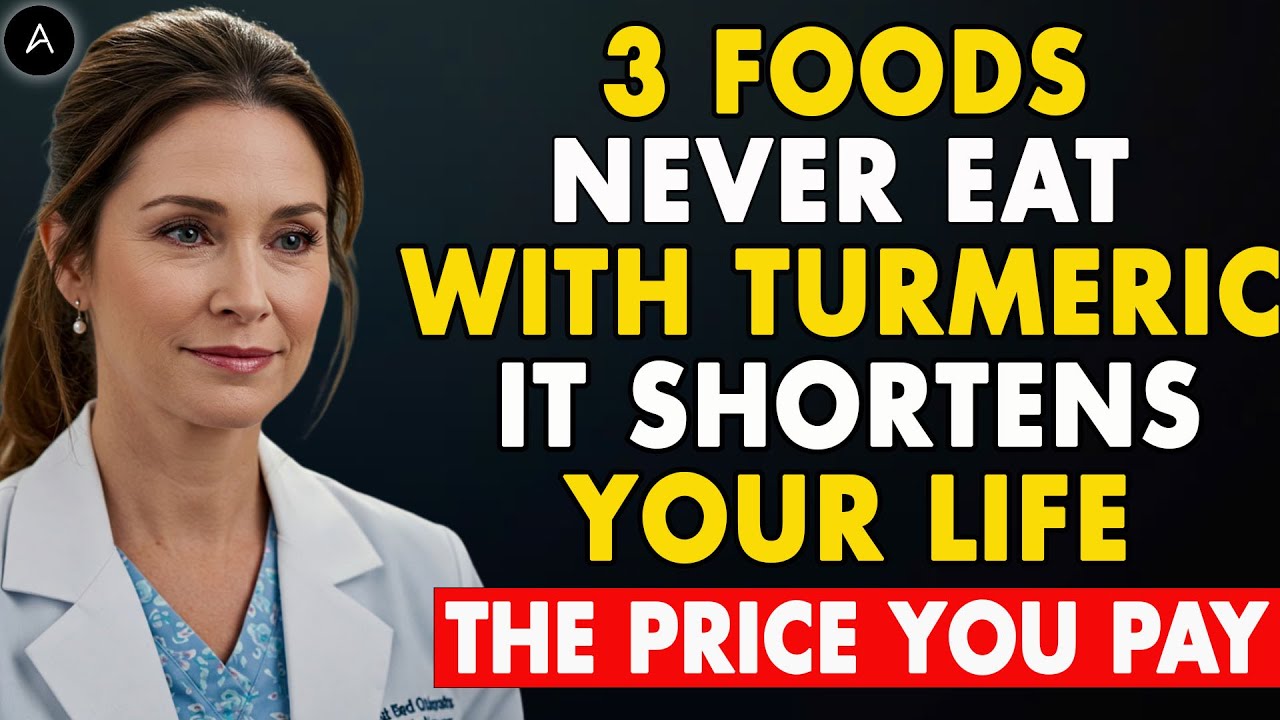Seniors, 3 Foods You Should NEVER Eat With Turmeric – And 3 That BOOST Its Power |Senior Health Tips