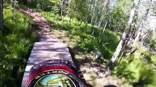 Spirit Mountain; Duluth, MN; Riding &quot;Happy Camper&quot; with a 9 year old