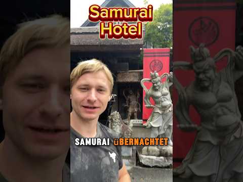 In diesem Hotel haben früher echte Samurai übernachtet! #samurai #japan