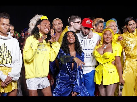 Lil' Kim at the New York Fashion Week day 1 9/6/2018 presenting new VFILES line. NYFW