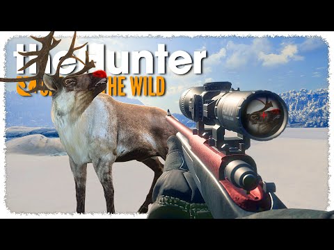 CHRISTMAS Reindeer Hunting CHALLENGE (60 Minutes Only) | theHunter: Call of the Wild