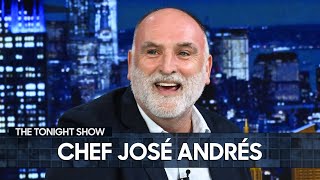 Chef José Andrés' World Central Kitchen Is Helping Feed People Around the World | The Tonight Show video