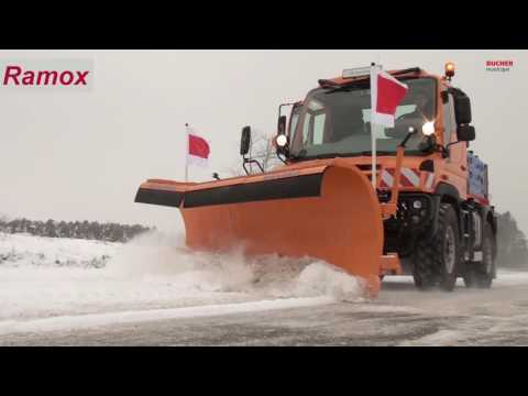 Bucher Municipal - Snow plough Unimog U 218