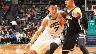 林書豪Jeremy Lin's Offense & Defense Highlights 2015-11-19 Hornets VS Nets