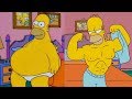 Homer Simpson Body Transformation