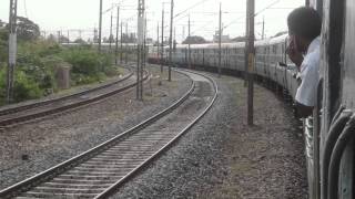 preview picture of video 'Chennai Coimbatore Intercity Exp Leaving Chennai Central'