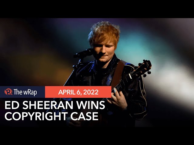 Ed Sheeran wins copyright case over ‘Shape Of You’ mega hit