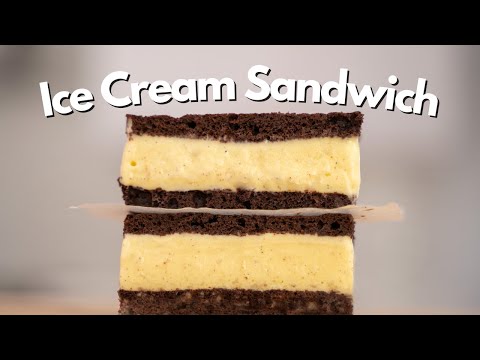 Classic Vanilla Ice Cream Sandwich