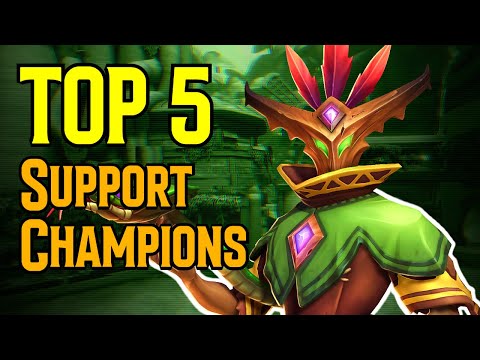 Top 5 Support Champions in Paladins - Season 4 (2021)