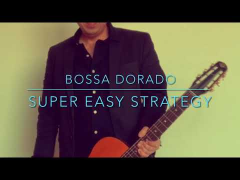 “Bossa Dorado” Super Easy Soloing Strategy (2 min Gypsy Jazz Guitar Lesson)