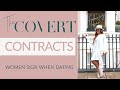 THE COVERT DATING CONTRACTS THAT WOMEN SIGN WHEN DATING