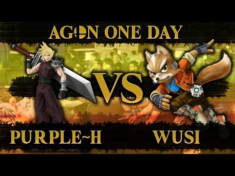 AGON One Day - TCL | Purple~H (Cloud) vs Wolves | Wusi (Fox) - Winners Semi-Final - Smash 4
