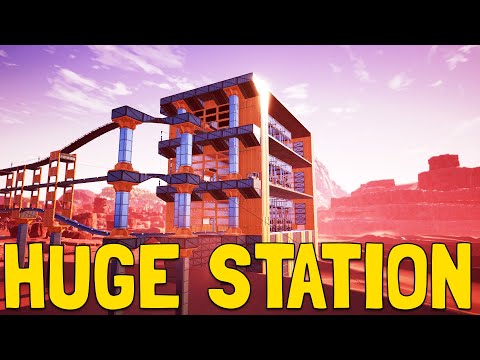 NO LOOP TRAIN STATION! in Satisfactory Update 3 - S2E13