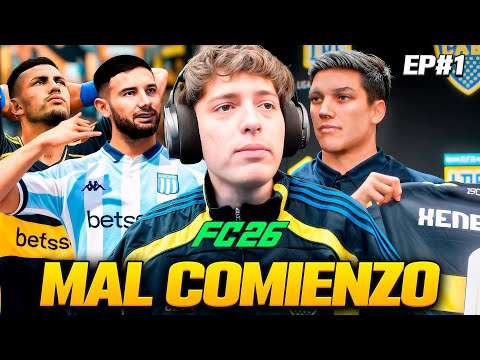 SUFRO LA PEOR GOLEADA DE LA HISTORIA DE BOCA EN EL EA FC 26... EPISODIO 1
