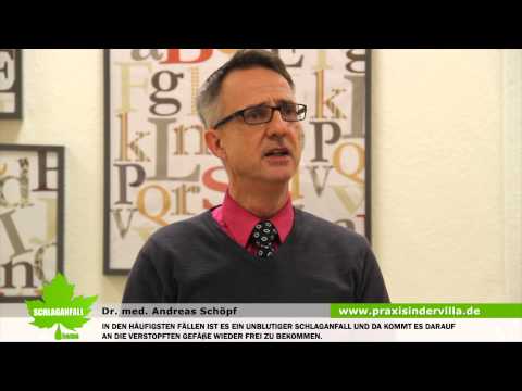 SCHLAGANFALL - Erste Hilfe und akute Behandlung