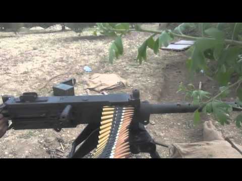 استهداف قوات النظام التي تحاول التقدم في محور التفاحية في ريف اللاذقية بواسطة الرشاشات الثقيلة من قبل اللواء العاشر في الساحل