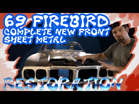 How to install and align 1st Gen F-body Firebird and Camaro doors & Front end sheet Metal episode 6