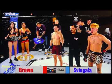 Caleb Svingala VS Ed " Sensation " Brown ( Street Beefs triple Champ ) MMA Title fight - DonnyBrook