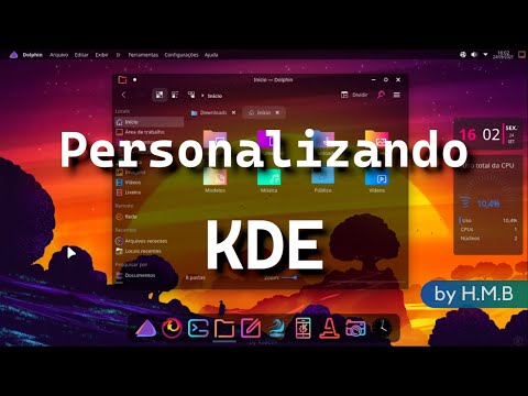 Como personalizar EndeavourOS KDE - Tema Harmony