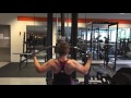 16 year old bodybuilder! Raw footage
