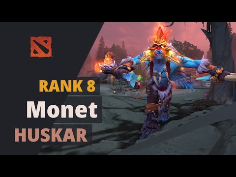 Monet (Rank 8) plays Huskar Dota 2 Full Game
