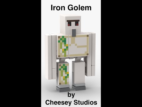 Lego Minecraft: Custom Iron Golem - Animation