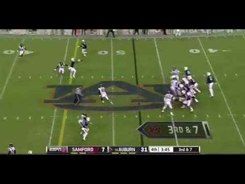 Auburn Offense vs Samford Defense 2014