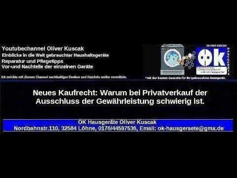 Neues Kaufrecht: Warum bei Privatverkauf der Ausschluss der Gewährleistung schwierig ist.