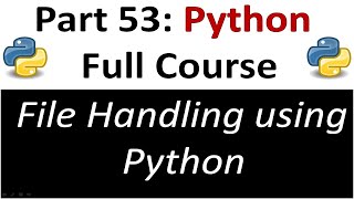 Download the video "File Handling in Python Explained | Read, Write, Append, Create Files with Examples"