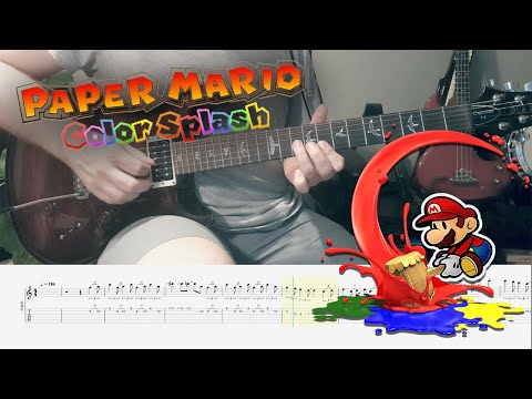 Paper Mario - Color Splash - Main Theme cover (with TABS)