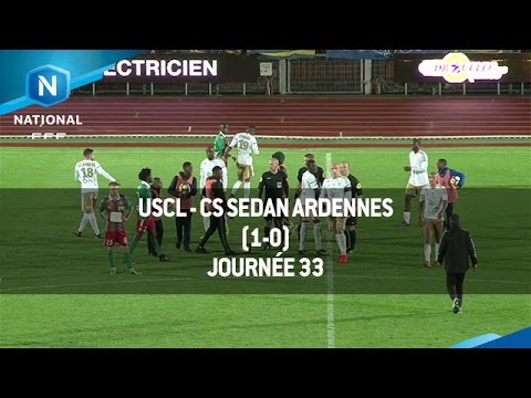 J33 : USCL - CS Sedan Ardennes (1-0), le résumé