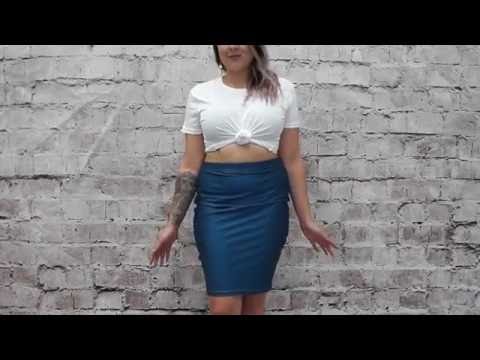 LDC Size Guide - Size Large: Pencil Skirt