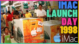 Apple iMac Launch Day Back In 1998.