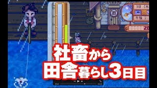 【まったり農場ゲーム実況#3】のんびり海釣りを楽しんでみた 【StardewValley スターデューバレー#3】