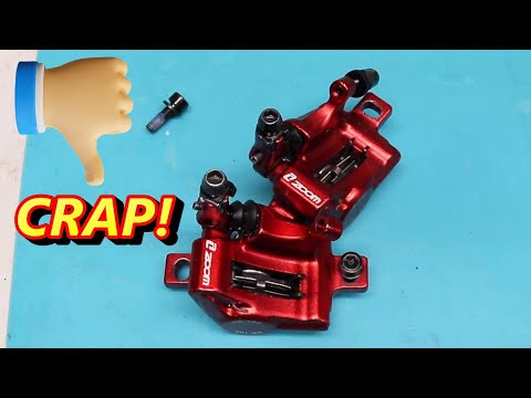 ZOOM HB 100 XTech hydraulic brakes review JUNK MUST SEE! 👎