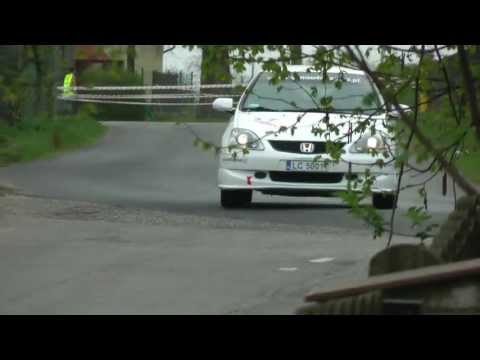 2 Rajd Mikołowski 2013 - Igor Pawłowicz / Marcin Ścipień - Honda Civic Type-R