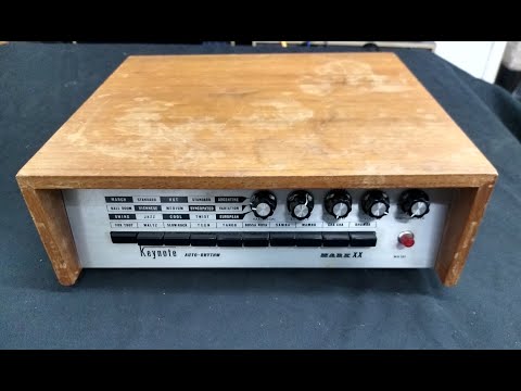 Midi controlled vintage drum machine (Keynote Auto-Rhythm)