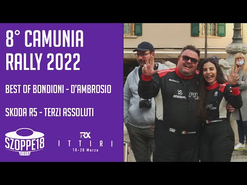 Best of BONDIONI - D'AMBROSIO at 8° Camunia's Rally 2022 | By Szoppe18Video
