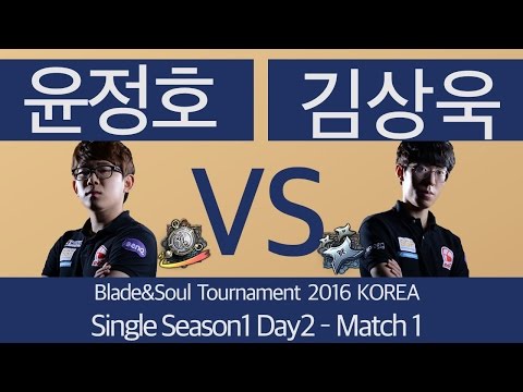 [B&S] Tournament 2016 KOREA SINGLE Season 1 Day2 – Match1