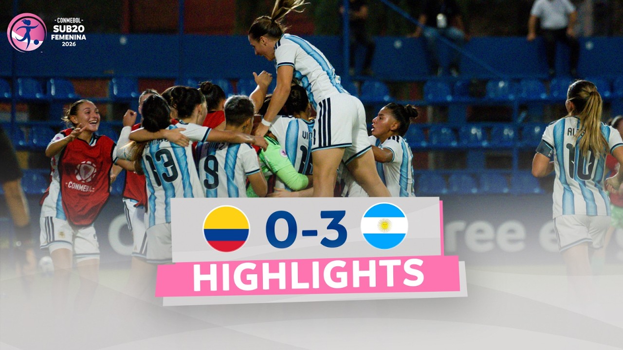 Colombia U20 vs Argentina U20 Highlights