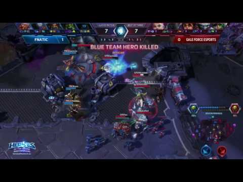 HGC Western Clash Day #1 Fnatic vs. Gale Force Esports game 2