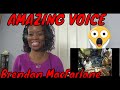 MY REACTION TO Brendan MacFarlane Shocks A Guitar Store Owner With His Amazing Singing Voice