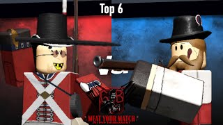 Guts &amp; Blackpowder PVP Tournament (Top 6)