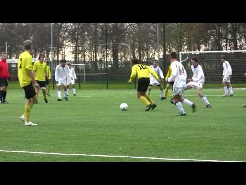 FC Breukelen - CJVV: Verdediging in actie